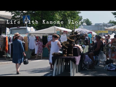 DAYS IN MY LIFE | Visiting A Countryside Market | Making A Birch Basket | Slow Life