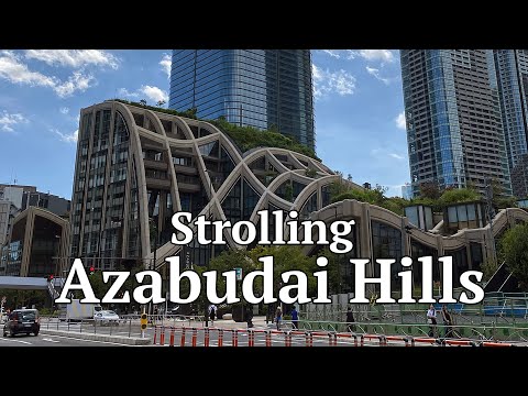 Strolling Azabudai Hills