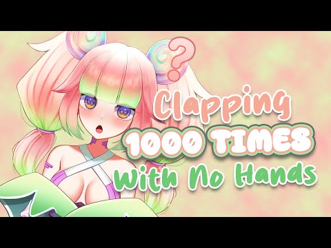 【Clapping Without Hands ASMR】It's not real ASMR though... 🍑👏 🦑🛐【VAllure】