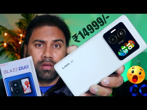 Lava Blaze DUO 5G Unboxing & Review With Dual Display 🔥