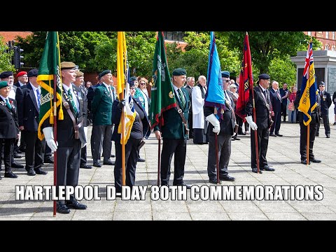 Hartlepool D-Day 80th Anniversary Commemorations 6-6 -2024 by Michael Gant.