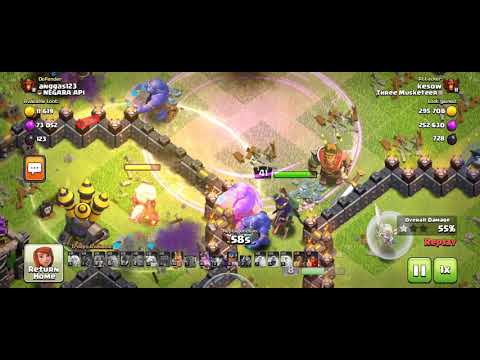 Justz4bun clash of clans my first upload