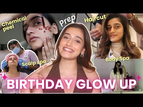 *HUGE* Birthday Transformation VLOG 🎀📸! | Hair, Nails, Pedicure, Massage 💆🏻‍♀️| Aashi Adani