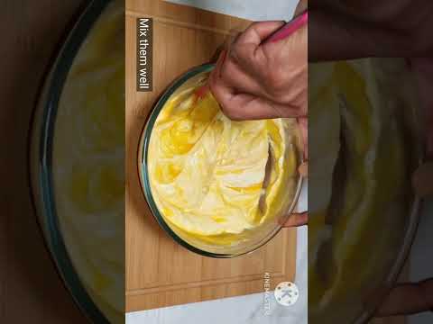 Easy No-Bake Mango Cheesecake Without Gelatin || No Bake Mango Cheesecake Recipe #shorts #trending