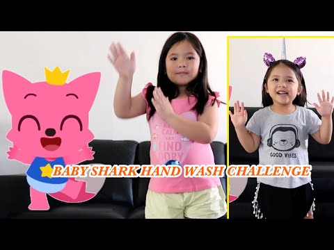 BABY SHARK WASH YOUR HANDS DANCE CHALLENGE | #BabySharkHandWashChallenge