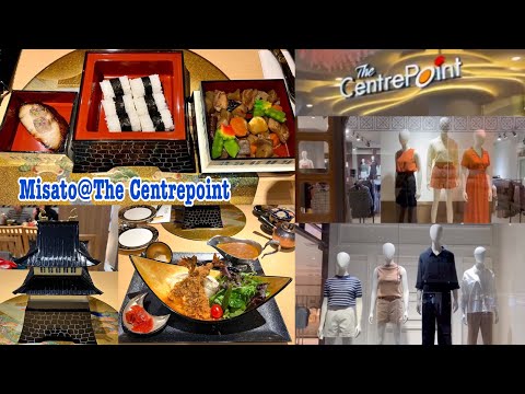 Misato Japanese Restaurant@The Centrepoint Singapore I Food VLOG