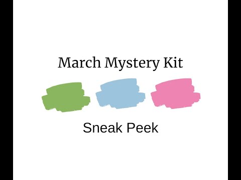 March Mystery Kits / TBM BBP Workbook Mystery Kit / Universal Mystery Kit / 2024