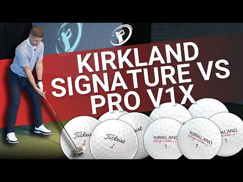 THE BEST VALUE GOLF BALL // Comparing the Kirkland Signature 3.0 vs Titleist Pro V1x