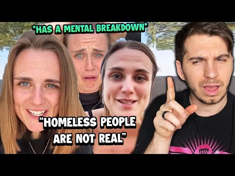 Tik Tok Influencer Is Convinced Homeless People Are Not Real