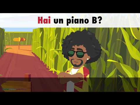 Learn Italian | I am stuck in a labyrinth. | Dialogue in Italian with subtitles