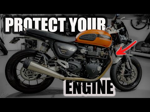 3 ways to protect your bike. Best Engine Guard for Triumph Speed Twin 1200?