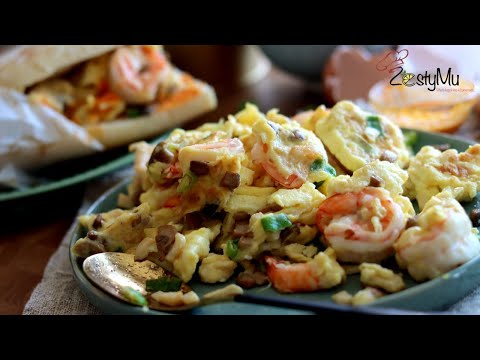 Shrimp Egg Fu Yung | Foo Yung | Fu Yang | Omelette