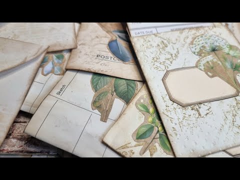 Using Packaging and Scraps to Make Junk Journal Ephemera - Trash to Treasures