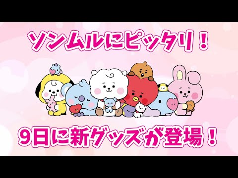 【BT21】ソンムルにピッタリ！これからの時期に使える新グッズが登場！