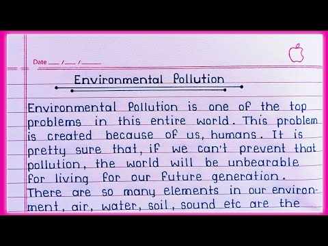 Essay on Environmental Pollution in English || Environment Pollution essay in English ||