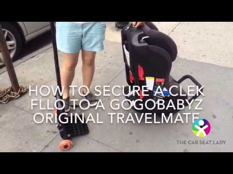 Clek Fllo on GoGoBabyz Original TravelMate