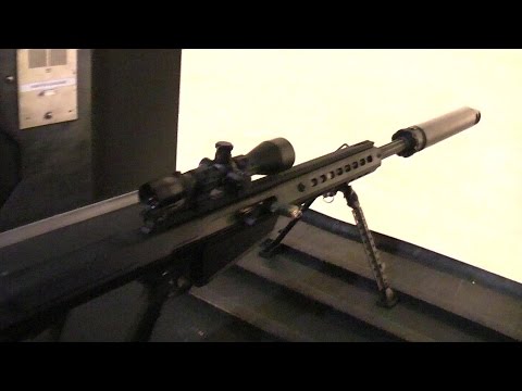 Shooting the Barrett M107A1 .50 BMG