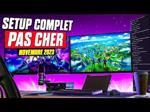 SETUP COMPLET PAS CHER AVEC PC GAMER (Novembre 2023)