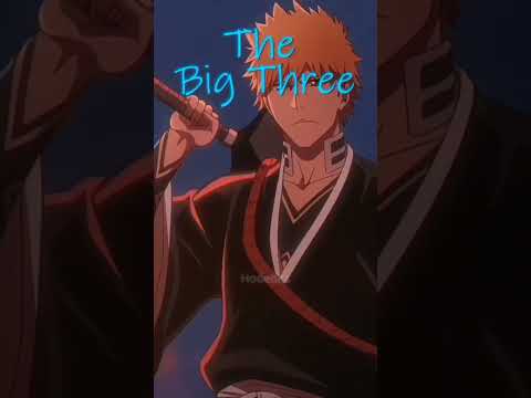 Anime edit | The Big Three #anime #animeedit #shorts #naruto #ichigo #luffy #bleach #onepiece #goku