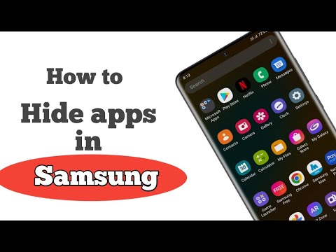 How to hide apps in Samsung galaxy F22 and all samsung phone