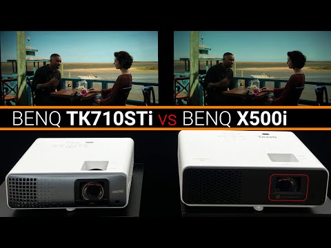 BENQ TK710STi vs BENQ X500i - Best Gaming Short Throw Projector?