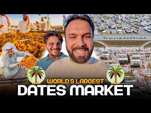 World's Largest Date Market in Buraidah 🇸🇦 Rs. 60,000/-  ki Boli 🤯 Nasser ne Boli Lagayi 🤣