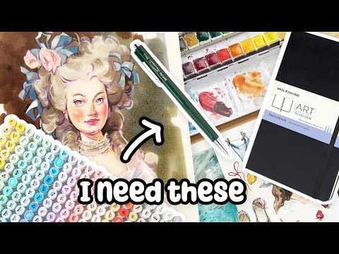 5 Art Supplies I Will ALWAYS Repurchase ✦ You Need to Try These!