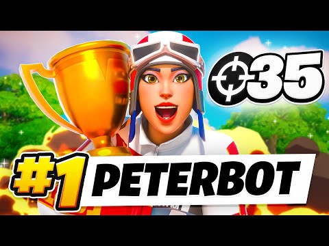 35 KILL WIN SOLO VICTORY CASH CUP FINALS🏆 | Peterbot