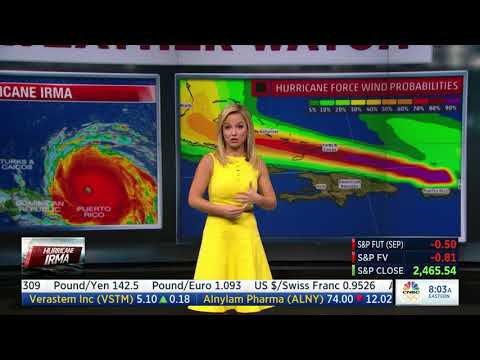 CNBC Hurricane Irma Coverage 9-07-2017  8am