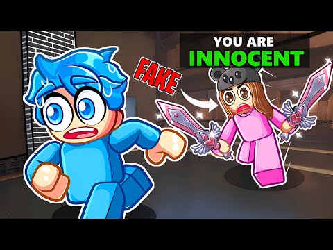 Angelazz TROLLS with FAKE KNIFE in Roblox MM2!