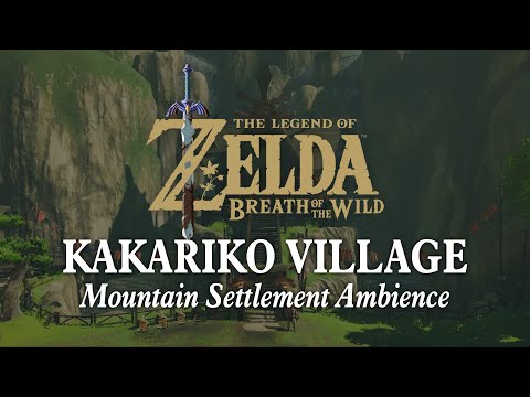 Kakariko Village | Ambience Day/Night Cycle: Relaxing Zelda Music to Study & Sleep