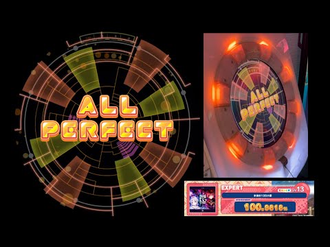 【maimaiDX】氷滅の135小節 EXPERT DX AP【外部出力+手元】