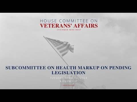 Subcommittee on Health Markup on Pending Legislation