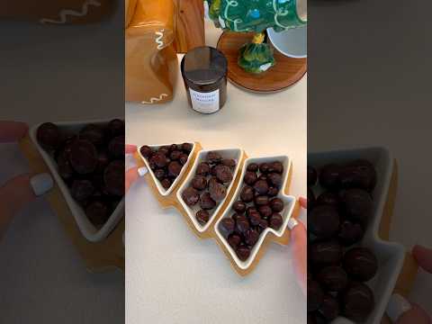 *ASMR* TREE TRAY TRUFRU RESTOCK! #restock #holidaywithyoutube #christmas #trufru #snacks #kitchen