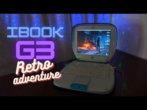 iBook G3 Clamshell Adventure: Exploring Vintage Mac OS 8.6 and Classic Games