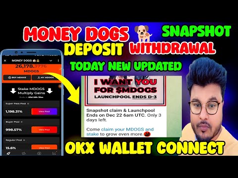 Money Dogs Biggest Update l Money Dogs Snapshot l Mdogs Withdrawal & Final Price l Money Dogs