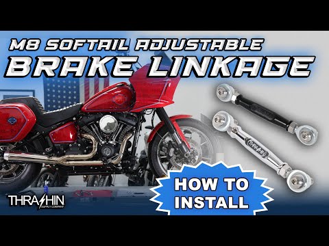 Thrashin M8 Softail Adjustable Brake Linkage | How to Install