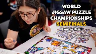 ONE SECOND DIFFERENCE at the World Jigsaw Puzzle Championships