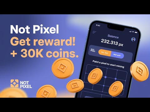 NOTPIXEL AIRDROP | CLAIM REWARD | GET TOKEN