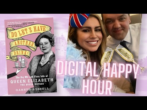 Author Gareth Russell - 'Do Let's Have Another Drink' Queen Mother digital happy hour - royal family