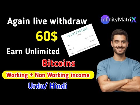 Again Live Withdraw 60$ | Earn money online 2022 | Online earning | Infinity matrix | MLM plan