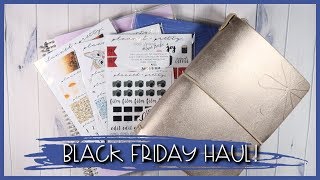 Black Friday Haul | Erin Condren Haul