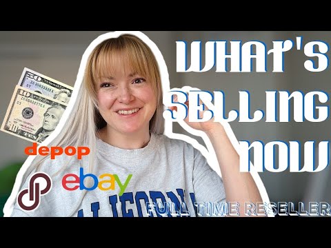 WHAT'S SELLING NOW | poshmark, eBay & mercari | 20 recent sales ♻️🤑 | Full Time Reseller