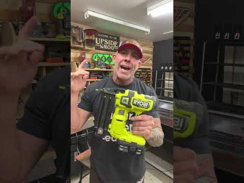 Ryobi 18 Volt Brad Nail Gun | The Best Cordless Ryobi Tool ever made