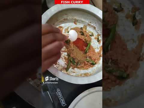 MASALA FISH CURRY RECIPE | Easy Fish Curry Recipe | #homemade #shorts #cooking #viralshorts