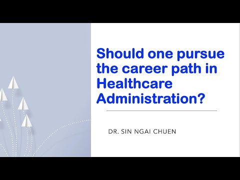 Career Path in Healthcare Administration by Dr. Sin Ngai Chuen (15 Dec 2023)