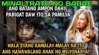 Batang Ampon Minaltrato, Dahil Pabigat daw Sa Pamilya, SA huli'y Gulat Sila Sa Nalaman SA bata!!!