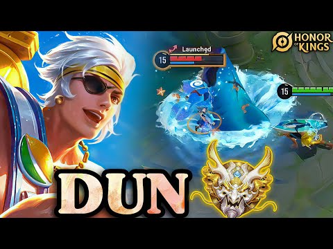 Honor of Kings (DUN) The Unkillable Tank Jungle Dun Gameplay Rank Grandmaster