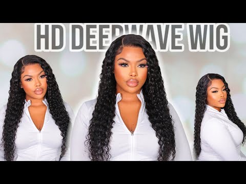 26INCH DEEPWAVE WIG IS A MUST BUY ❗️EASY WIG INSTALL & CUSTOMIZATION - HAIRSMARKET