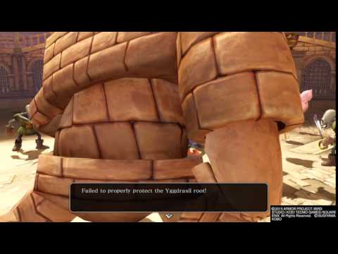 DRAGON QUEST HEROES rock physics at work